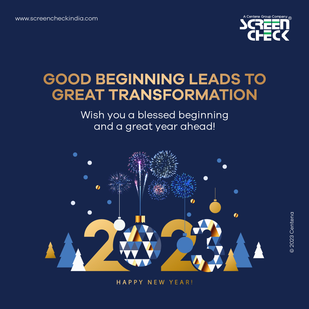 ScreencheckInd's tweet image. May this new year bring happiness and success in abundance. Let’s keep contributing to the greater good. Wishing you all a happy new year.

screencheckindia.com

#HappyNewYear #happynewyear2023 #newyear #happiness #screencheck #screencheckindia #centenagroup #blessedyear