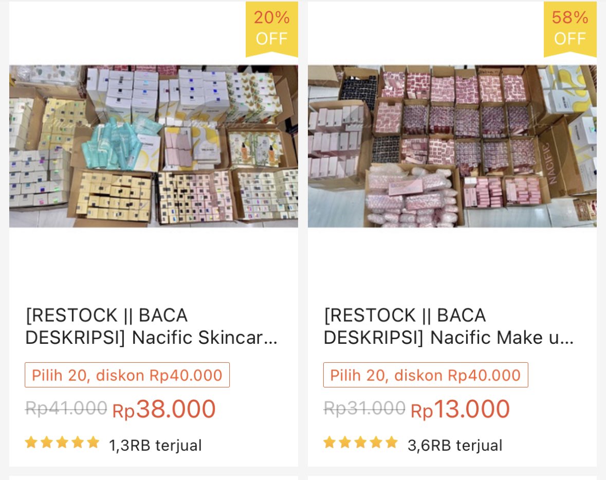 meinowlee's tweet photo. Help rt 🥺

Aku lagi adain new year sale buat make up &amp; skincare n4cific dari event pc skz nichh START FROM 13.000 loo 😱❤️

Mumpung lg ada gratis ongkir 0 rupiah juga di event 1.1 ini yukk yuk dicheckout 😆
Kalo borong nanti dpt diskon tambahan lagi~

List &amp; link sopi di reply⬇️ https://t.co/eJJF1AZshK