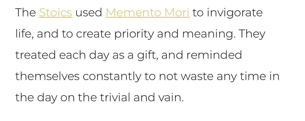 ‘Memento Mori’