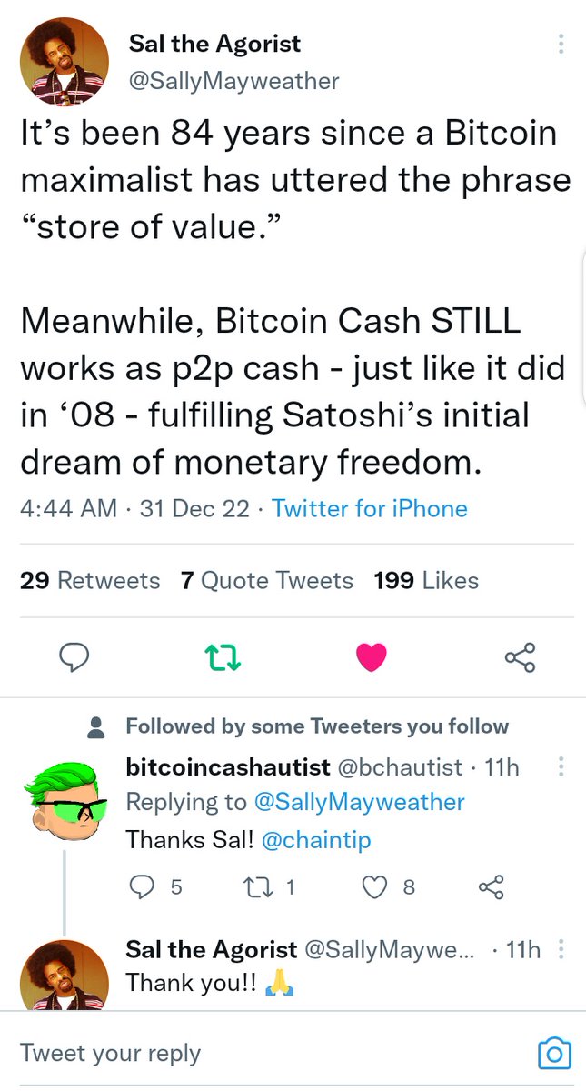 iqba_ab's tweet photo. @_minisatoshi We love #bch can I also get from you the first gift from Twitter https://t.co/yYDUHo26ea