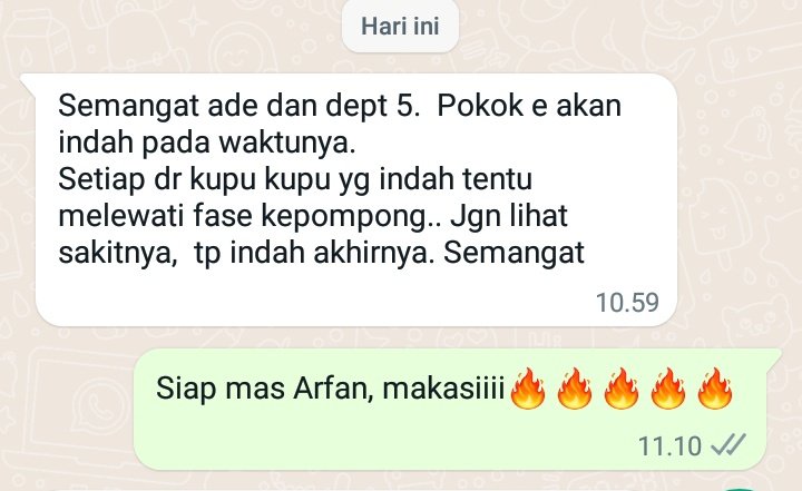 atina_ade's tweet photo. Siap.

Ucapku menguatkan diri dalam menghadapi LPJ an departmen 5. https://t.co/wd0J7FSPtq