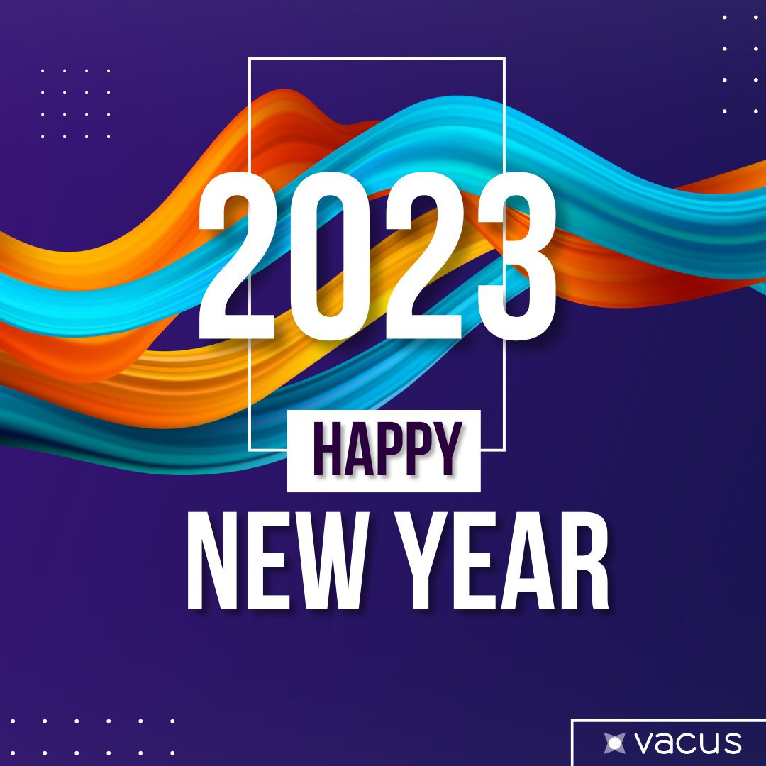 Vacustech's tweet photo. Wishing everyone a Happy New Year. May this year bring health, peace, and happiness to your lives.
#newyear2023 https://t.co/uQZhhNcC1L