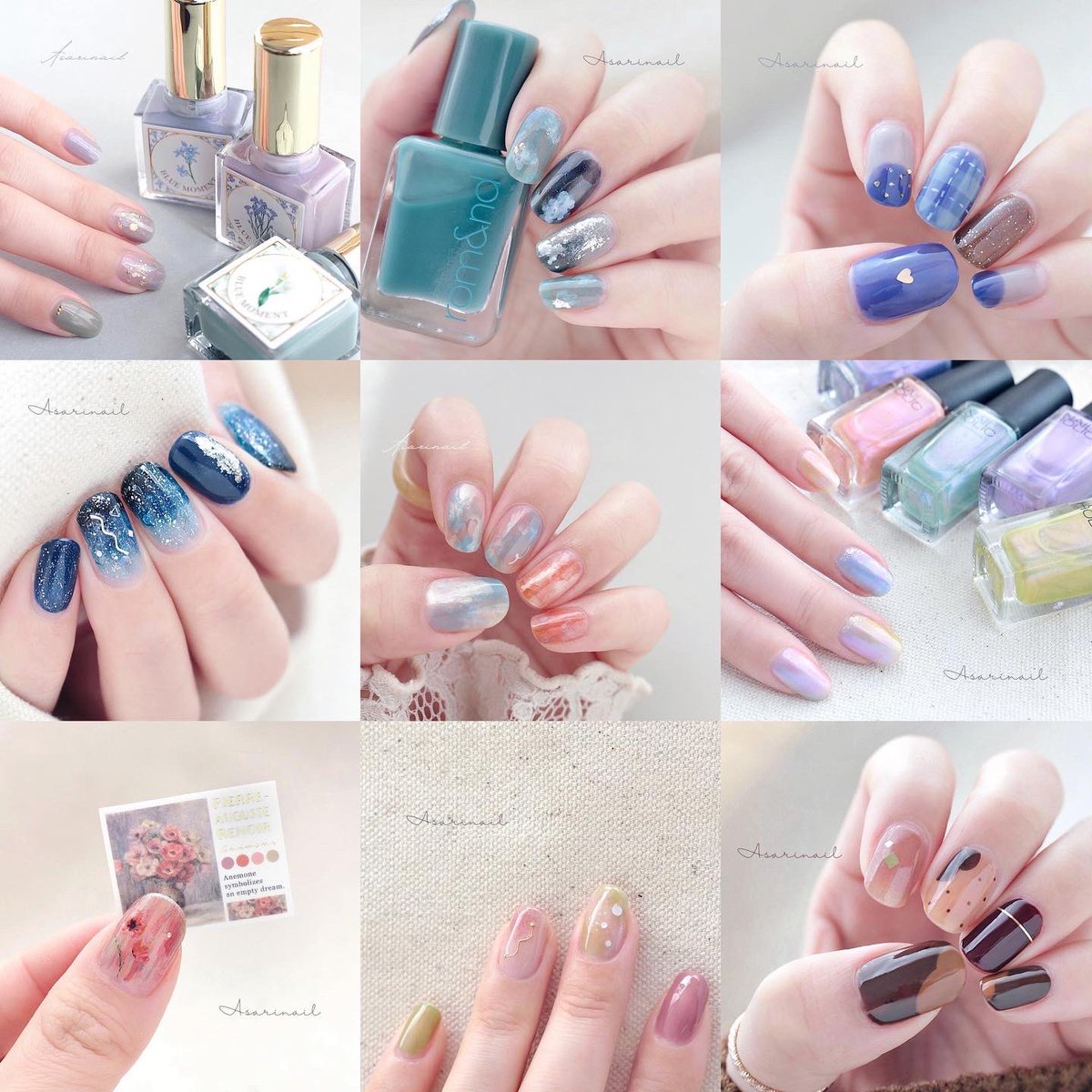 asari_nail's tweet photo. “best nine 2022🐯”

1枚目がインスタのいいね順。
2枚目はお気に入りの
ネイルチップたちを集めました♡

今年もどうぞよろしくお願いします🐰☁️ https://t.co/aFJnBCLBX8