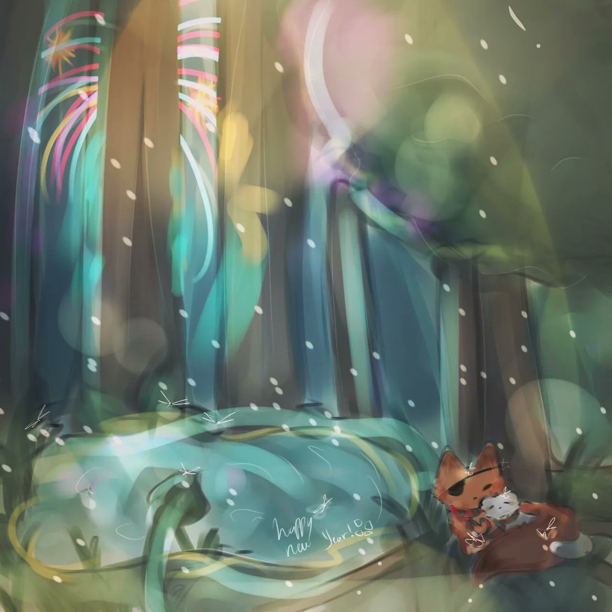 Chuxixii's tweet image. Happy new years! #hualian #tgcc