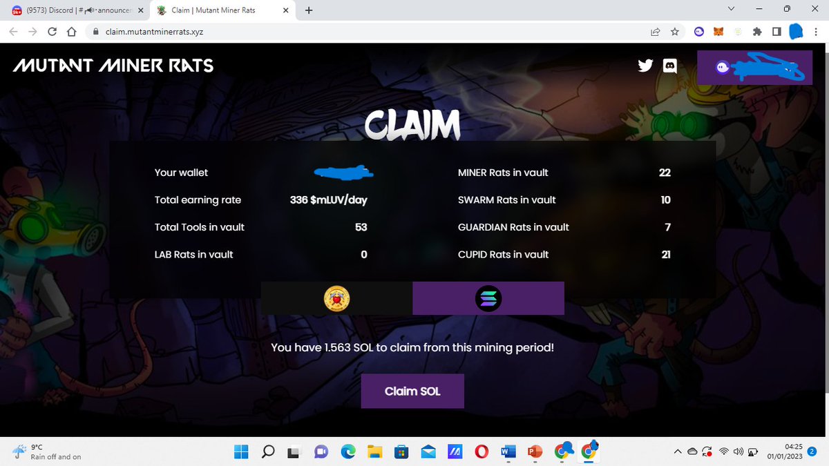 Kaypee247's tweet photo. Just wanna say shoutout to the @MutantMinerRats finally got their mines up and running, there was slight delays as this is an IRL business so some things take abit longer. Fully believe in the team here at MMR as im bullish on builders. This is just the start !!!! https://t.co/jEz00sSPsd