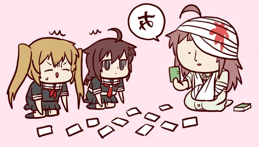 お正月だよ『頭低艦娘いろはカルタ』 