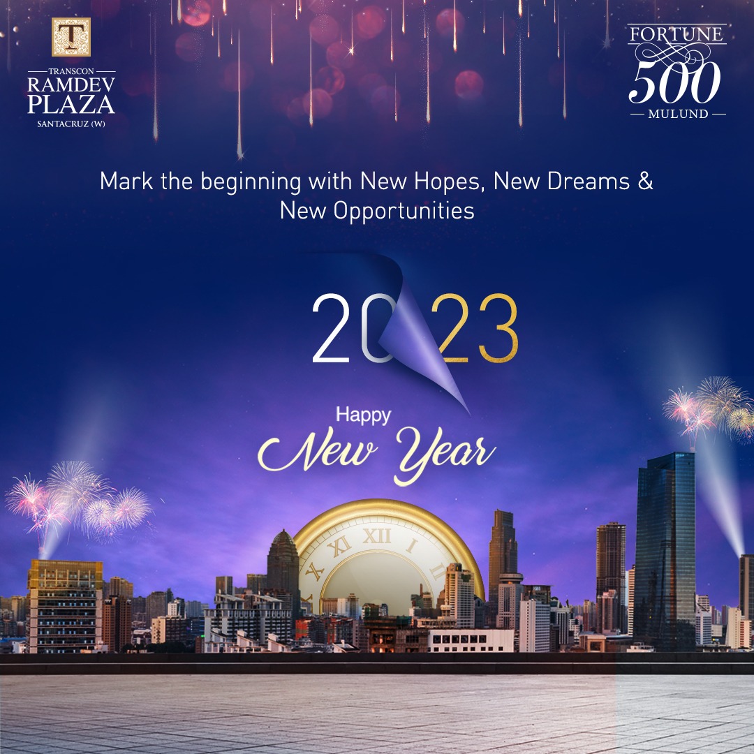 TSkycity's tweet photo. May this new year grace you success, growth, &amp; the courage to pursue your ambitions. Transcon Ramdev Plaza wishes you all a very happy new year.

#transconplaza #fortune500 #ramdevplaza #property #commercial #commercialproperty #realestateinvestor #newyear #happynewyear2023 https://t.co/FfR5YABxjN