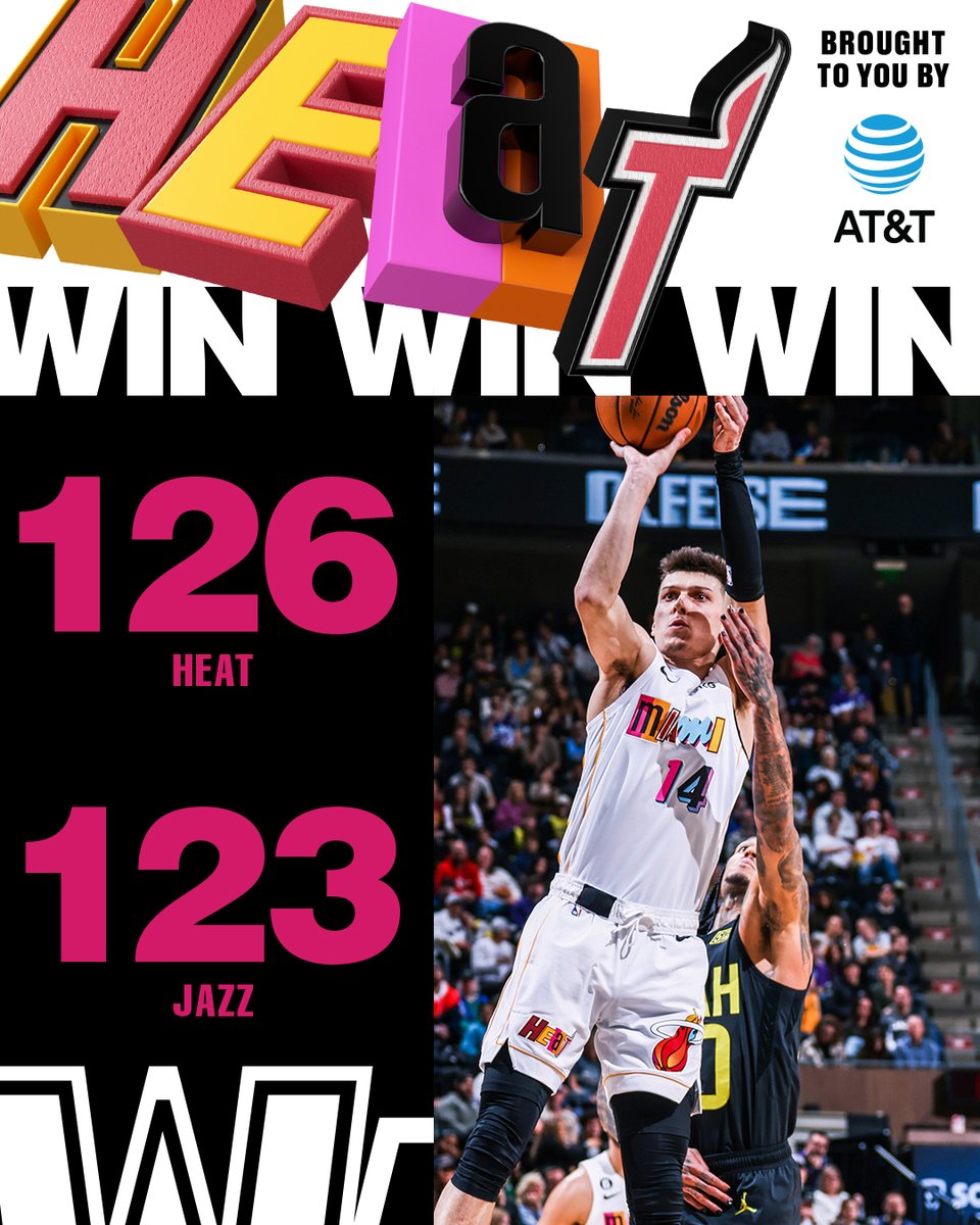 MiamiHEAT's tweet photo. "gEt a wiN to enD ThE yeAr"

Done ☑️ https://t.co/ZnqWiKw7s5