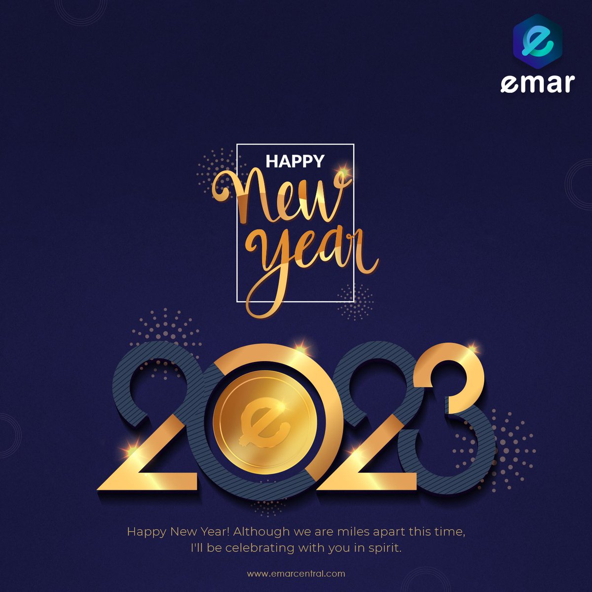 emarcoin's tweet photo. Let’s welcome 2023 with happiness, gratefulness, and enthusiasm.

Happy New Year 2023✨

#newyear #Emar #emarcentral #emarcoin #newyearwishes #HappyNewYear https://t.co/2Xc0morHWM