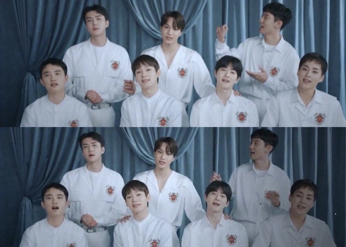 qiseulle's tweet photo. Seputih SEHUN, sebening BAEKHYUN, mari kita hancurkan pembatas dinding setinggi CHANYEOL, teriring salam seharum SUHO, dengan senyuman semanis LAY disertai cinta sehangat D.O. Karna hidup tak semanis KAI, mari sucikan hati sesuci XIUMIN, juga tulus setulus CHEN https://t.co/L7eUzttfJw