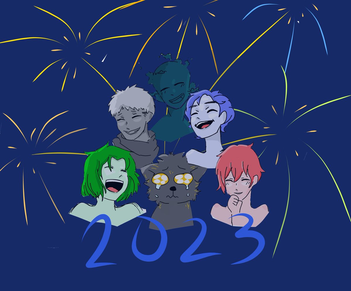 otoh_666's tweet photo. happy new year ! 

#colorcrewfanart https://t.co/9Is48B4eSi