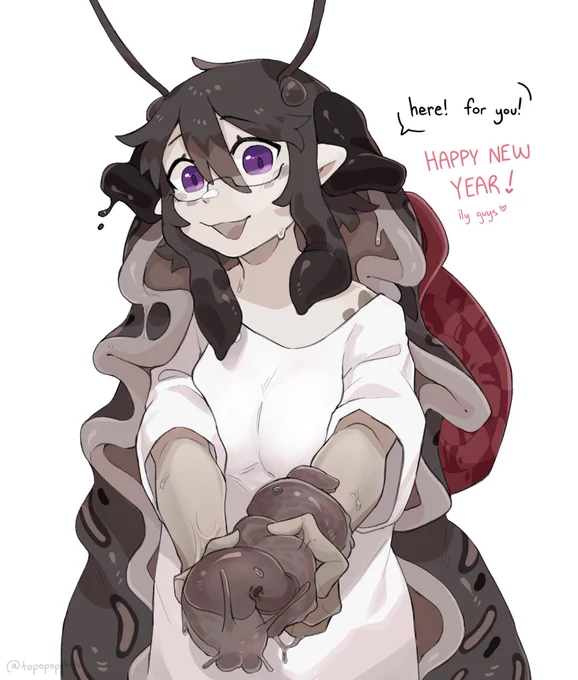have a good luck slug! for the new year!  