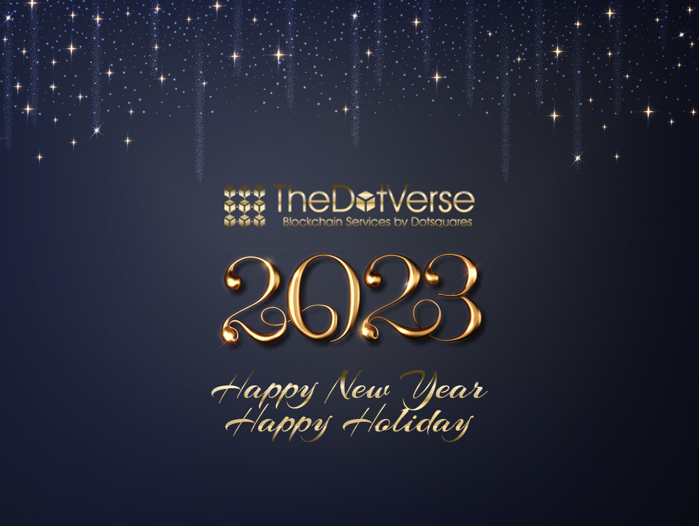 Encrypt your memories of 2022 in the year 2023 but don’t forget to protect it with nodes of blockchain!

🎊 Happy New Year 2023 to all Blockchainers! 🎉

#newyear #happynewyear2023 #newyears2023 #newyearscelebration #newyearseveparty #newyearnewgoals
#newyearparty #dotsquares