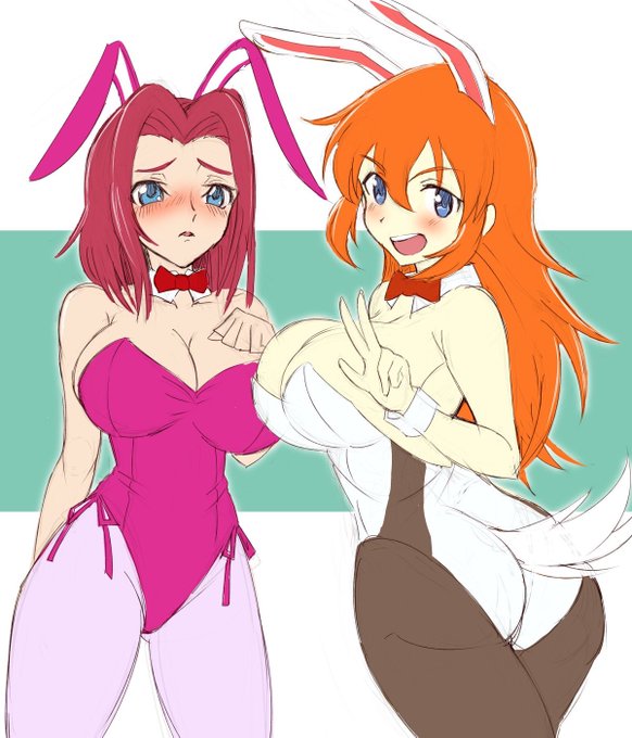 前に書いたラフだけどウサギ年でめでたいから再掲してもバレへんか… 