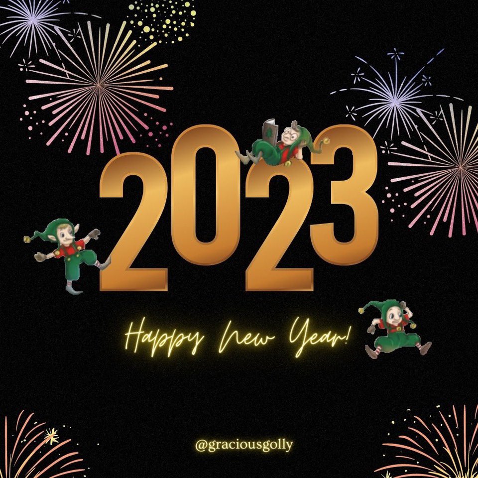 Happy New Year! 🥳✨🎉

Wishing you all a happy, healthy, and prosperous 2023 🤗💕

#happynewyear #newyearseve #goodnessgraciousgollygee #happy2023