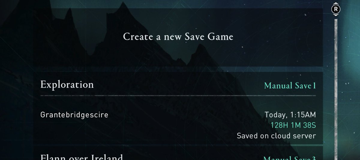 Almost 130 hours with Assasins Creed Valhalla. Now I can see sunlight again.