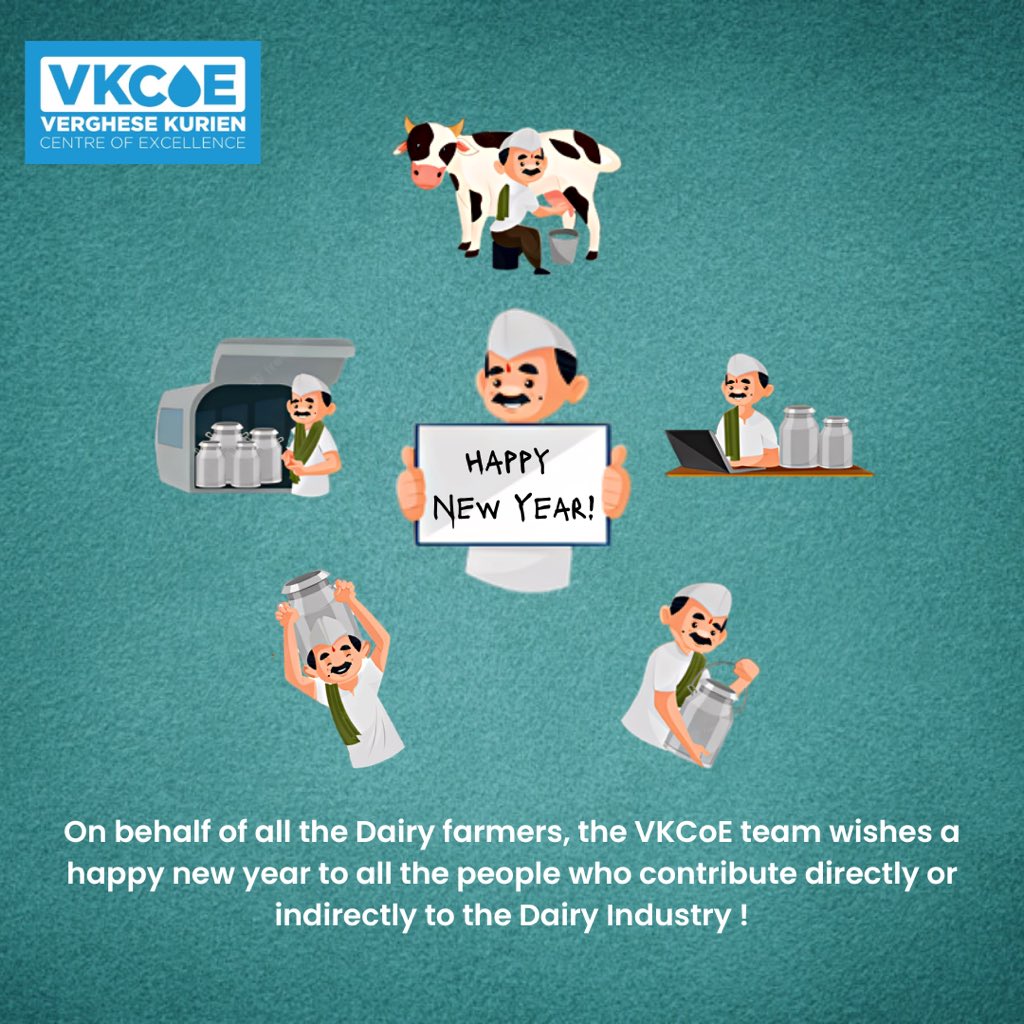 Wishing you all a very happy New Year !
#HappyNewYear #NewYear2023 #dairyfarmers #farmers #amul #Welcome2023