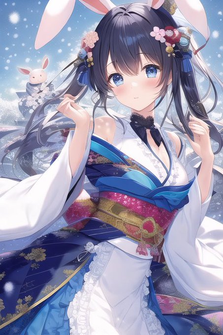 #NovelAI 
あけおめ! 