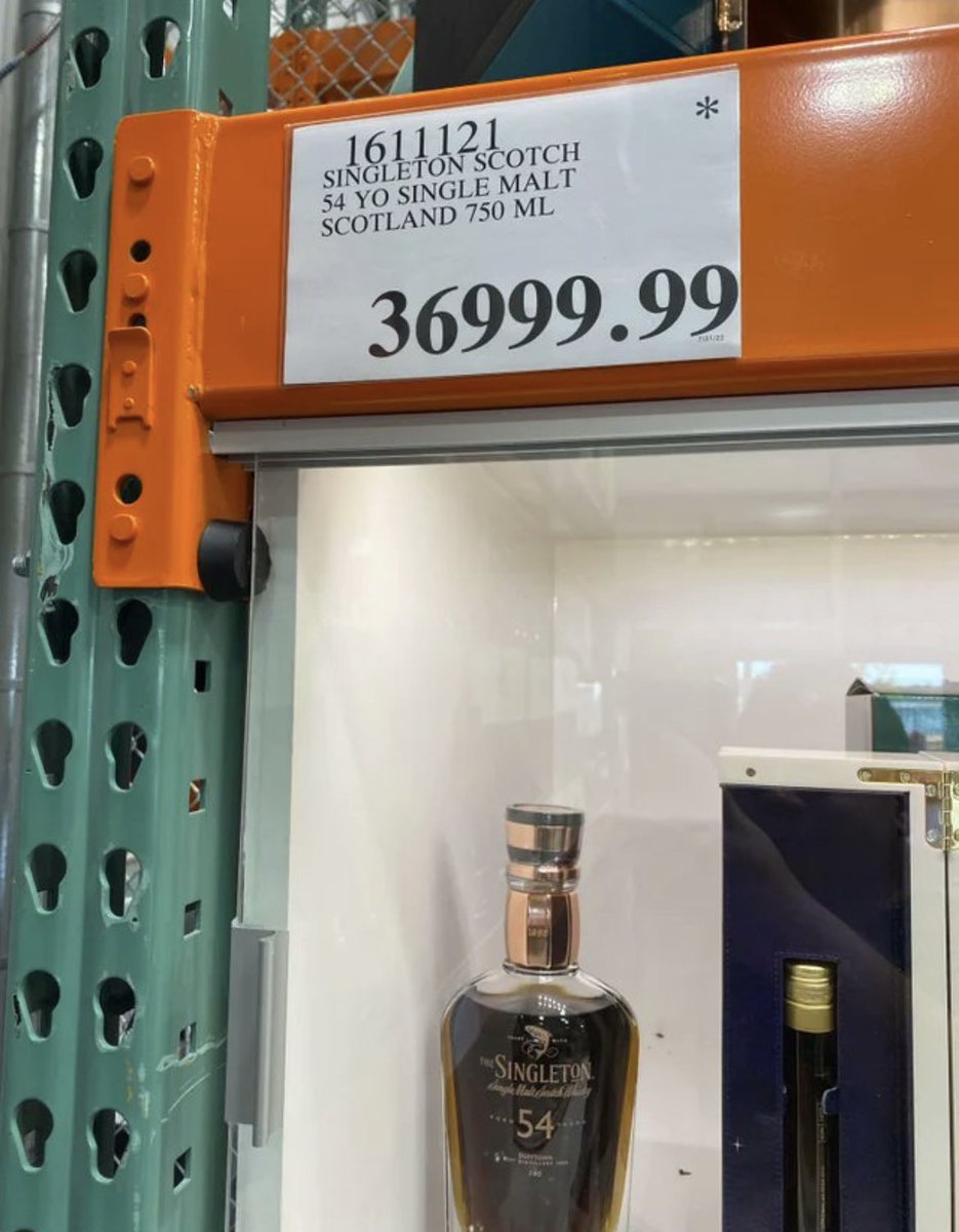 Costco lures me in with $1.50 hot dogs so that they can upsell me on the $37,000 scotch.
