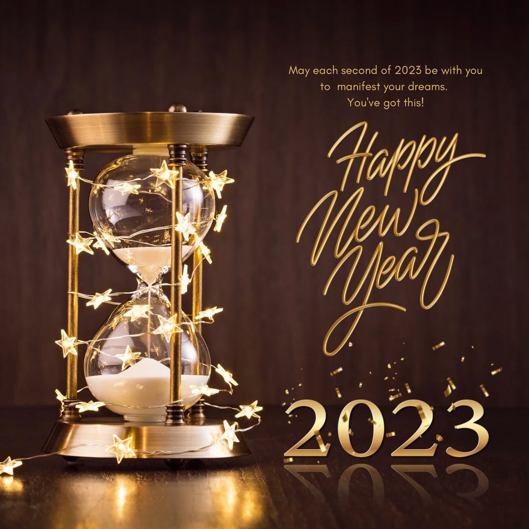 May 2023 be a new beginning of reconnecting, rejuvenating and rejoicing with oneself and others. #HappyNewYear2023 #oldfolks #twitterpals #edtwitter #edutwitter