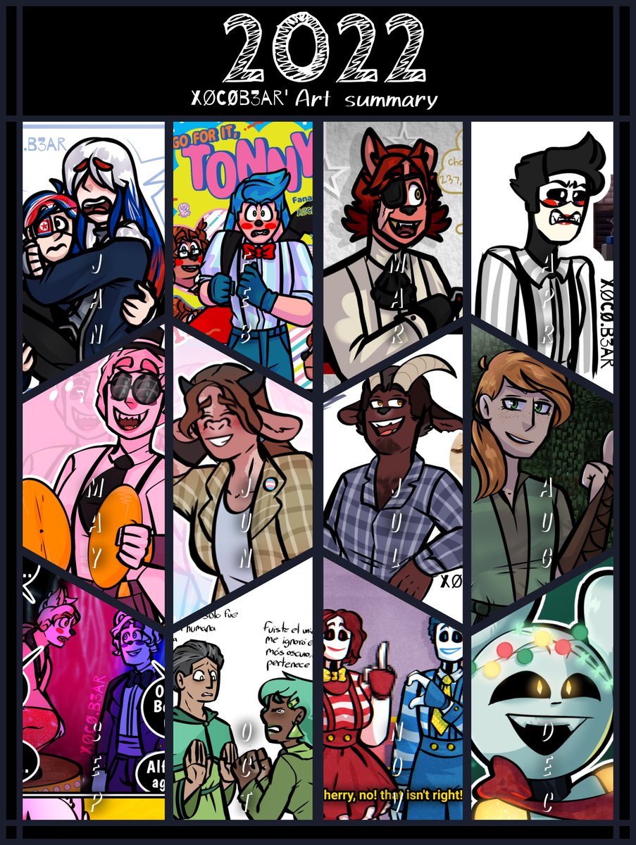 xoco_b3ar's tweet photo. Nomames
#Artsummary2022 #xocob3ar #xøcøb3ar #fanart #fnaf #ocs #mbti #minecraft #digitaldrawing #digitaldrawing #b3ar https://t.co/Ue7K7Y2kq0