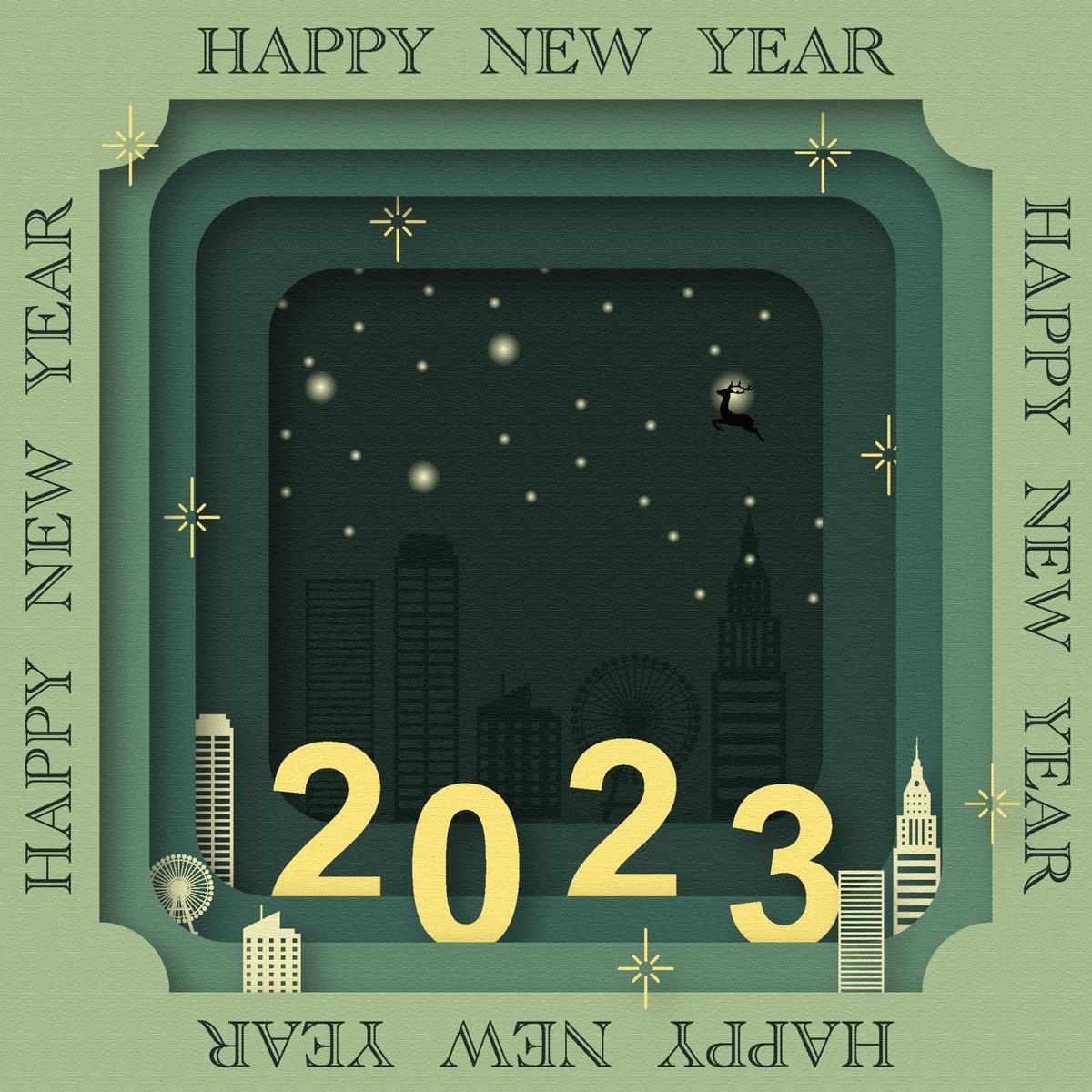Happy New Year 2023 🐰
May the new year bless you with health, wealth, and happiness 💚

#PlanTNent