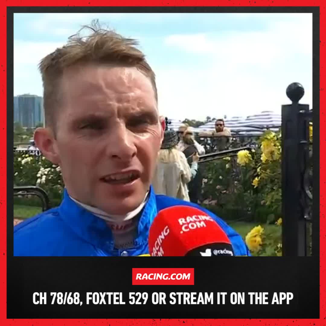 on Twitter ""I just love this horse." decbates has a real soft spot for Corner