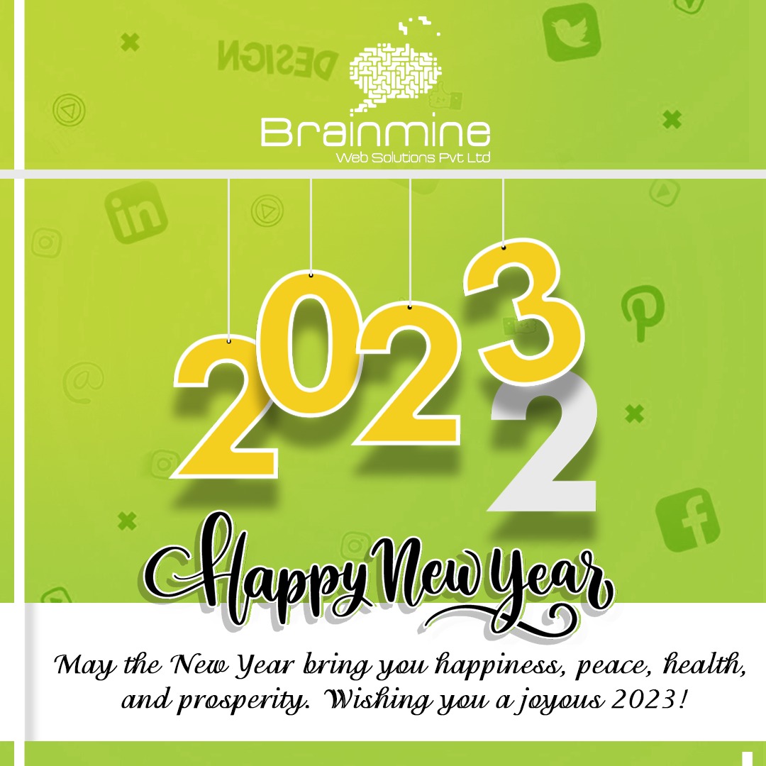 Brainminetechin's tweet image. 𝐇𝐚𝐩𝐩𝐲 𝐍𝐞𝐰 𝐘𝐞𝐚𝐫 𝐅𝐫𝐨𝐦 𝐁𝐫𝐚𝐢𝐧𝐦𝐢𝐧𝐞 𝐅𝐚𝐦𝐢𝐥𝐲!
Here&apos;s to a New Year full of hope and potential - Our Team can&apos;t wait to take on the challenges of 2023 with Enthusiasm and Energy! #Readyfor2023

#HappyNewYear2023 #DigitalMarketingCompany #Marketing #Branding