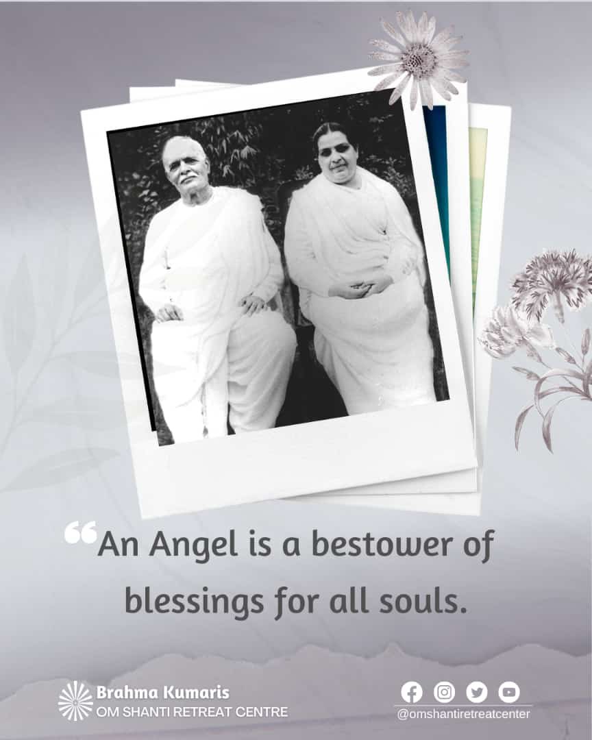 OMSHANTIRETREAT's tweet photo. 🌟Becoming an Angel🌟

An Angel is a bestower of blessings for all souls.

#brahmakumaris #omshantiretreatcenter #angel #brahmababa #avyakatmass #18thjanuary #blessings #bestower https://t.co/j5R4DsrjXP