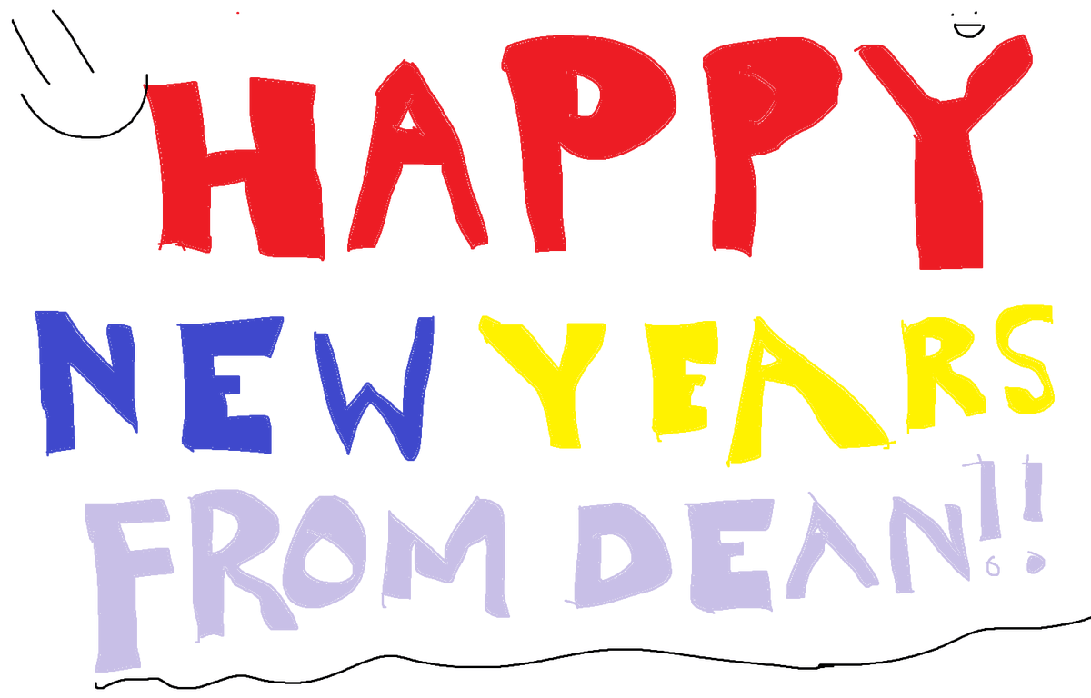 deansiie's tweet photo. happy new year everyone i love you all https://t.co/YAOq7kJ8Ce