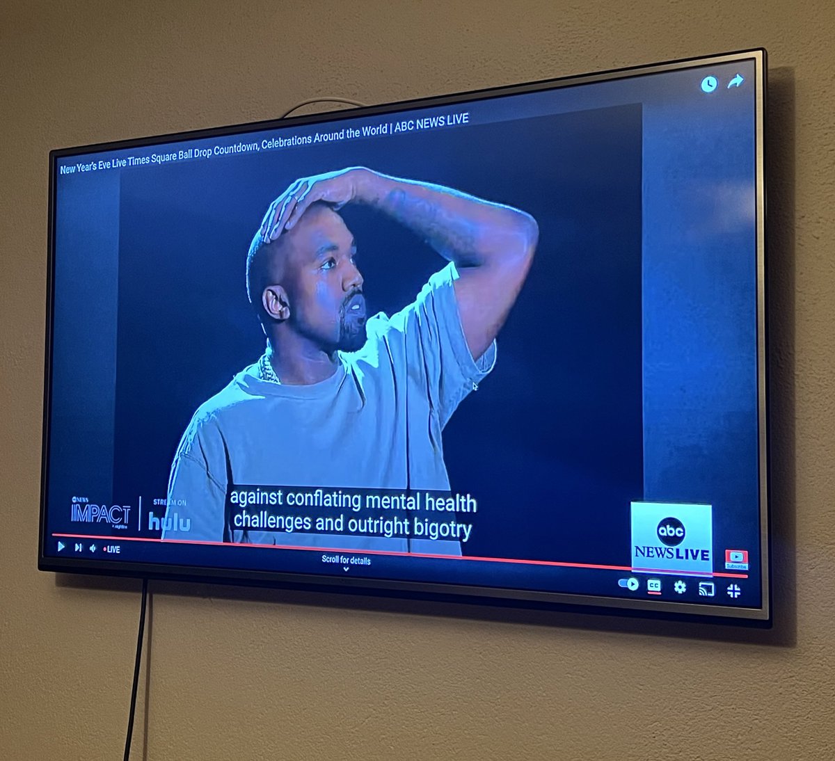 Jeremy Loffredo on Twitter "Directly after the ABC New Years Eve