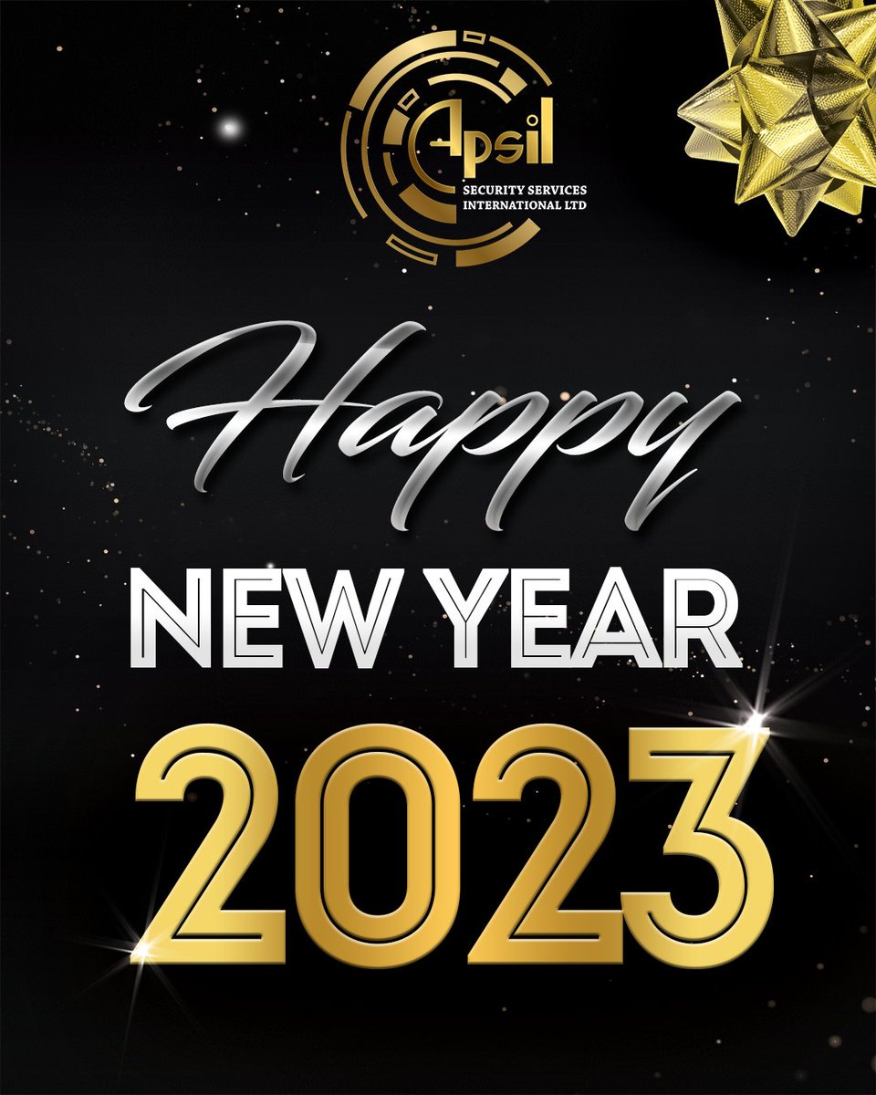 Happy New Year! We wish you a happy, peaceful and safe New Year. 

Best wishes for 2023!!!

#apsilsecurityservices #newyear #greetings #bestwishes #2023 #prosperity #vipservices
