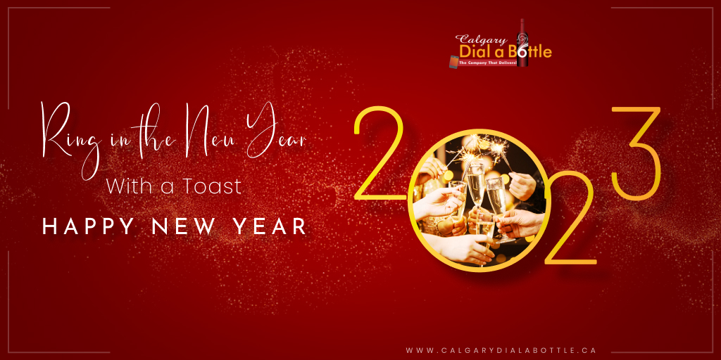 dialabottlecal's tweet photo. Let's raise a glass to a well-remembered past and a joyful present. #CalgaryDialaBottle takes the opportunity to wish you all a warm, healthy, and joyous #NewYear2023. Let’s ring in the new year in style. #HappyNewYear!! https://t.co/1pwVT42evQ