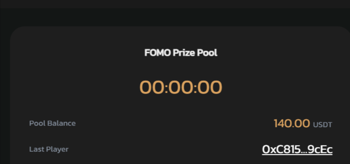 🎉Congratulations to the address 0xC815B295da6B2C160F42F3B30D2ED2a7D4769cEc for winning the FOMO award! 🎊 
🎉Check out the reward hash: bscscan.com/tx/0xe807d39dc… 🎊

#SDAOLabs #launch #FOMO  #BSC  #Web3 #NFT #TOKEN #DAO #BTC #Binance #blockchain #CryptocurrencyMarket