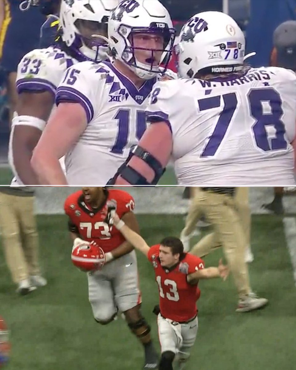 espn's tweet photo. Best #CFBPlayoff semifinal ever? 

@TCUFootball | @GeorgiaFootball https://t.co/ijkwplMtRj