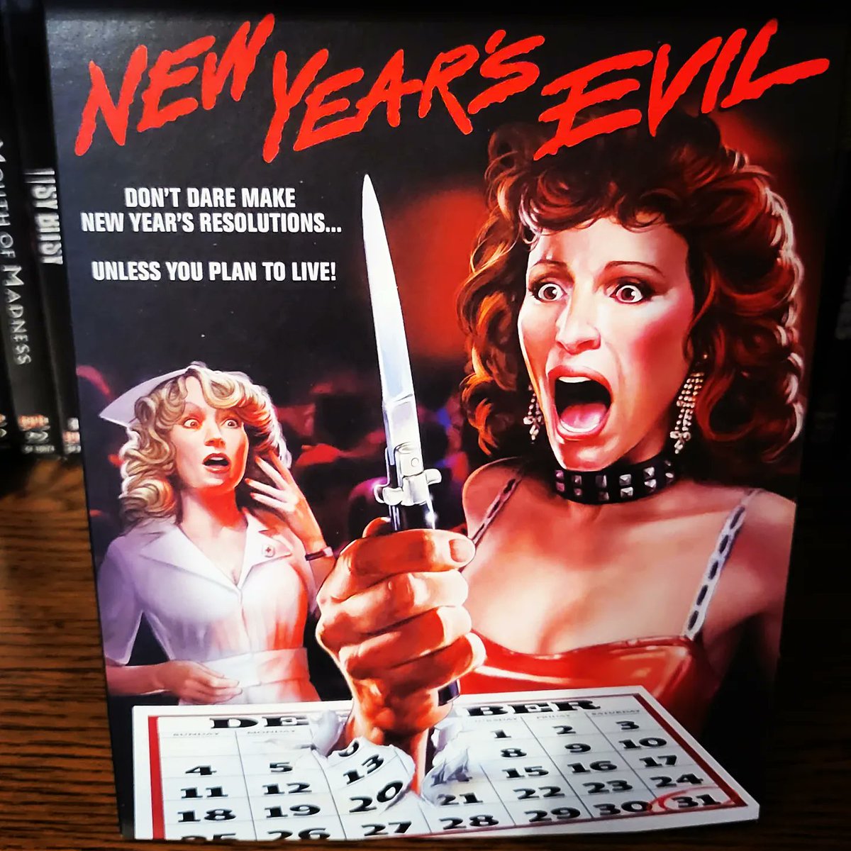 Jtmck284's tweet photo. HAPPY NEW YEAR'S EVIL
Now Watching, NEW YEAR'S EVIL (1980)
#newyearsevil @KinoLorber #emmettalston #rozkelly #kipniven #chriswallace #grantcramer #louisamoritz #jedmills #taaffeoconnell #horrorfilm #horrorfan #blurayhorror #blurayfan #80shorror #80sfilm https://t.co/uU7hyE7hbD