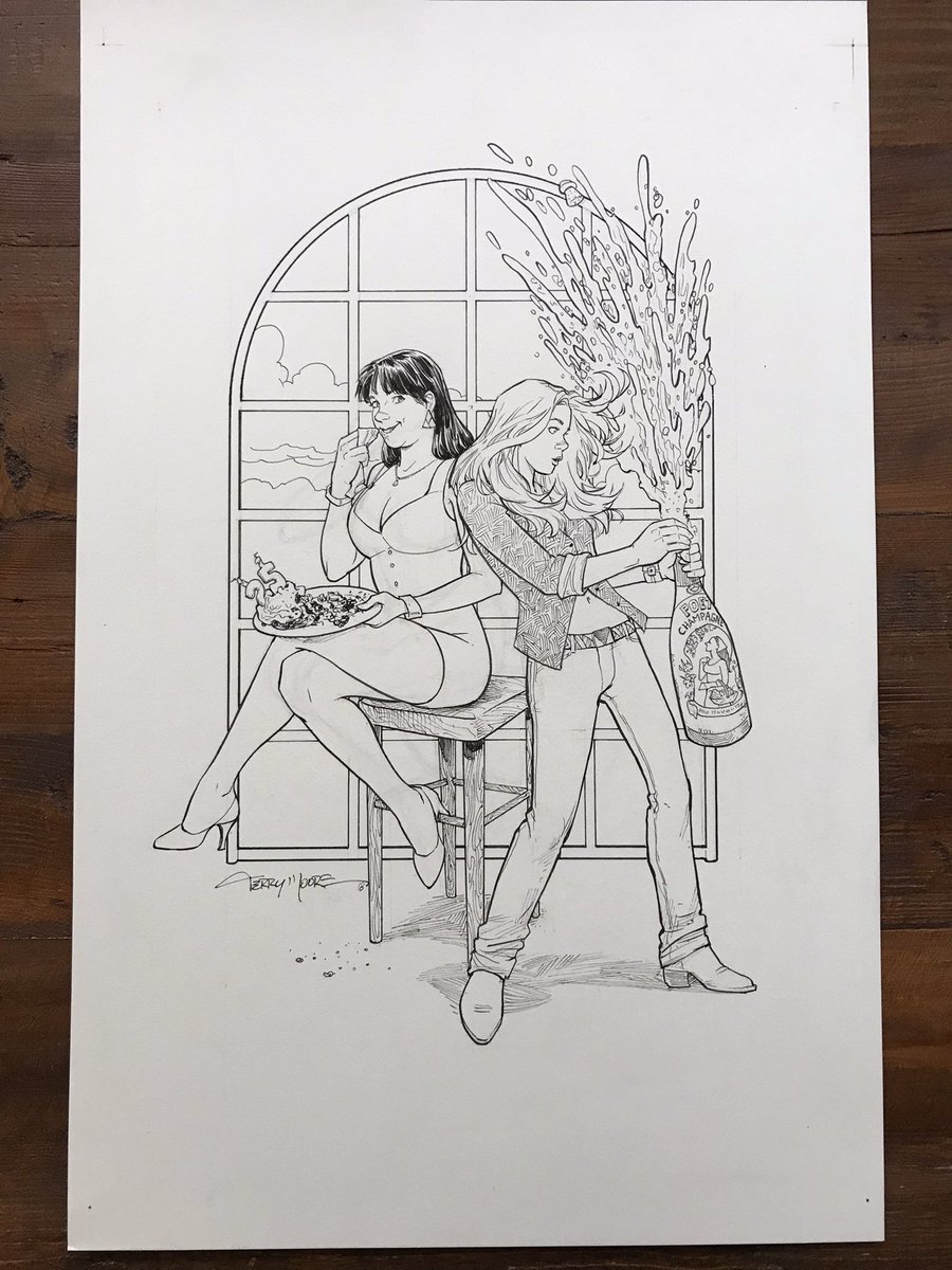 Comix4Sale's tweet photo. @TerryMooreArt Happy New Year! https://t.co/TjbcV8EebM