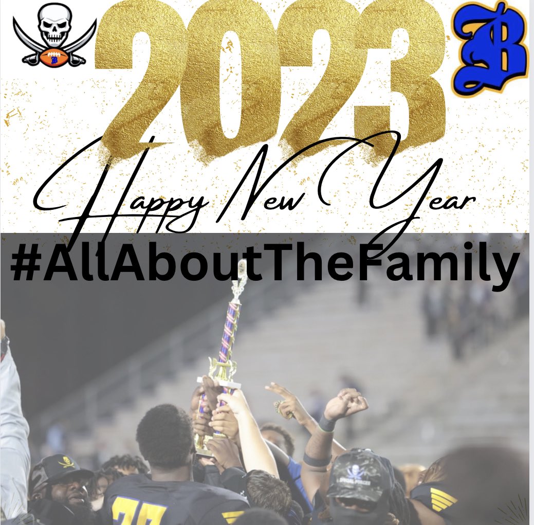 BrunswickFB's tweet photo. Happy New Year to everyone out in Pirate Nation! Wishing you the best this upcoming year! 🟦🟨🏴☠️⚓️☠️ #AllAboutTheFamily #PiratePride #HappyNewYear #LetGoToWork https://t.co/OtZKYxB18Z