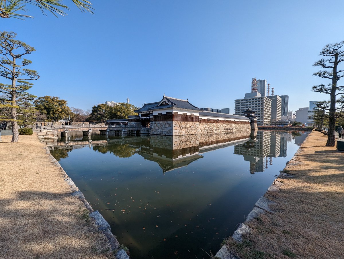 ついでに広島城🏯の周りを散策してカロリー消費🔥