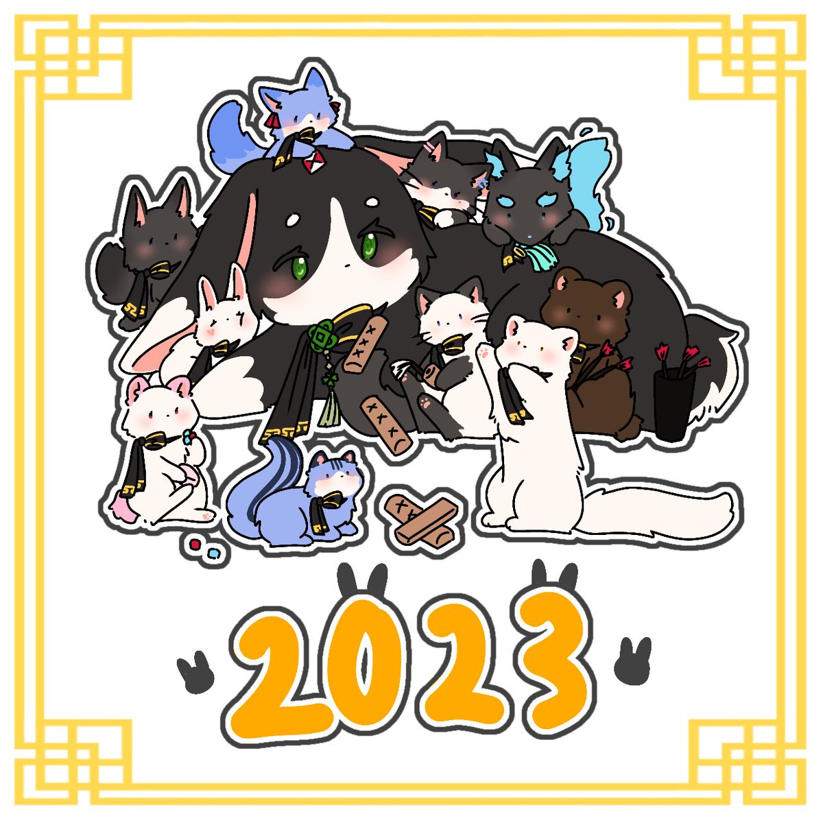 Lib_drawing's tweet photo. < 클로비아와 전통놀이 >
-
※ 수정사항이 있어 재업합니다...!!
-
#art #artwork #draw #drawing #illustration #ibispaint #ibispaintx #animals #newyear #gift #korea #koreagames #그림 #드로우 #드로잉 #일러스트 #태블릿그림 #이비스페인트 #이비스페인트x #이비스 #새해 #선물 #전통놀이 https://t.co/hTD4WRgCJC