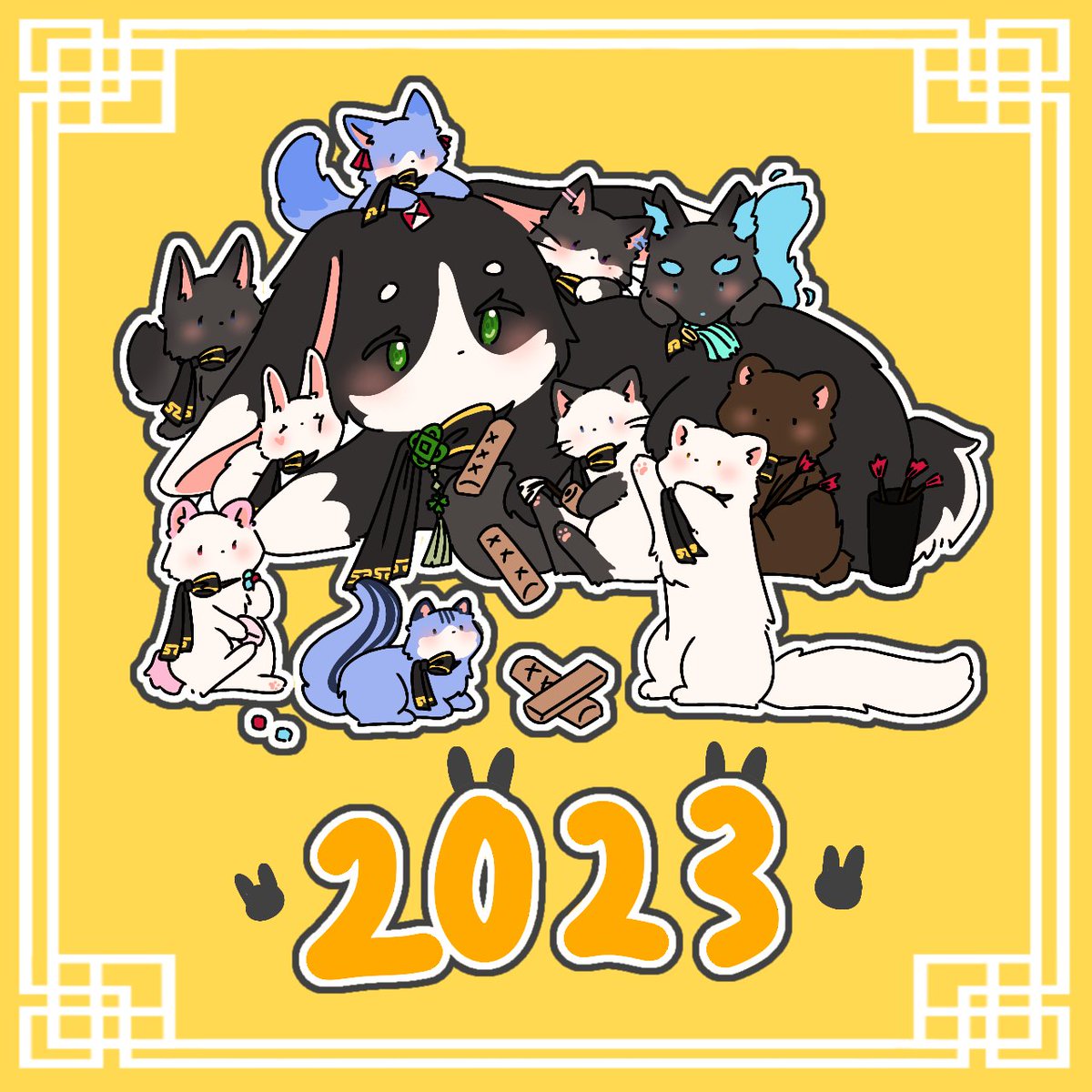 Lib_drawing's tweet photo. < 클로비아와 전통놀이 >
-
※ 수정사항이 있어 재업합니다...!!
-
#art #artwork #draw #drawing #illustration #ibispaint #ibispaintx #animals #newyear #gift #korea #koreagames #그림 #드로우 #드로잉 #일러스트 #태블릿그림 #이비스페인트 #이비스페인트x #이비스 #새해 #선물 #전통놀이 https://t.co/hTD4WRgCJC