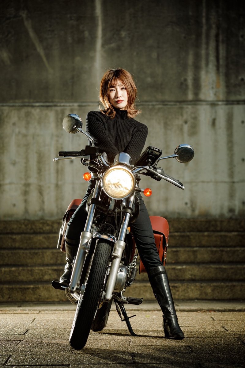 名前：きりちゃん
性別：女
年齢：37
住み：岡山
身長：163cm
愛車：volty250

#バイク乗りとして軽く自己紹介 
#バイク女子 
#バイク乗りと繋がりたい 
#バイク女子と繋がりたい