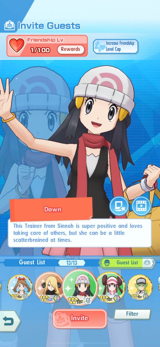 Trainer Lodge/Dawn, Pokémon Masters EX Wiki