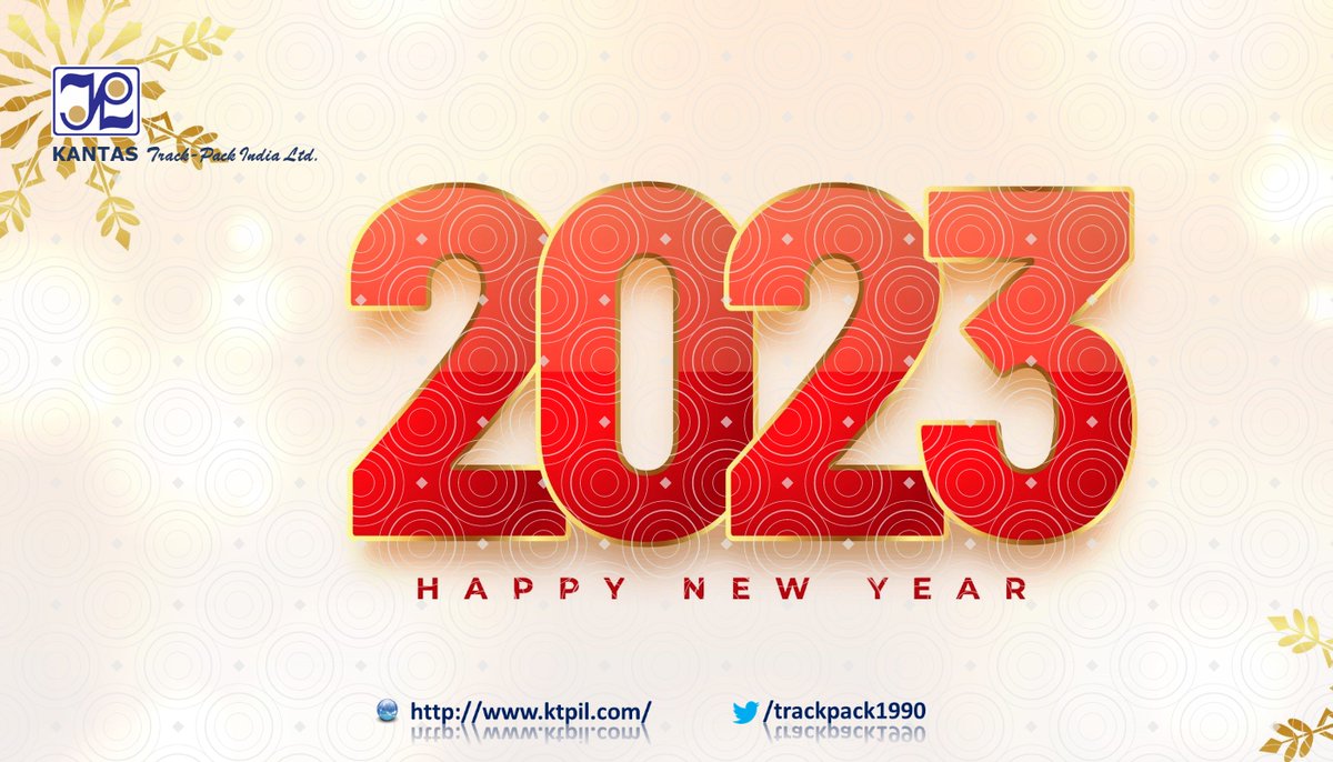 ArunKTPIL's tweet photo. Happy New Year 2023!

#ktpil #trackpack #newyear #happynewyear #seasonsgreetings https://t.co/NFc76wtuib
