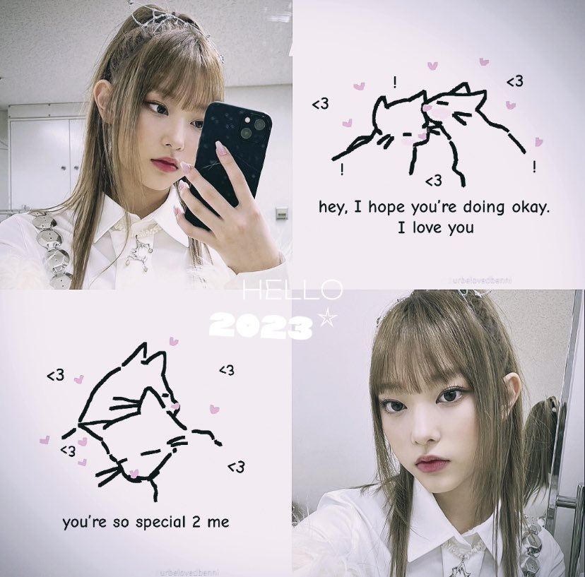 bye 2022 , hello 2023 <3 

🌟 good month 
💘 please be kind to me and you