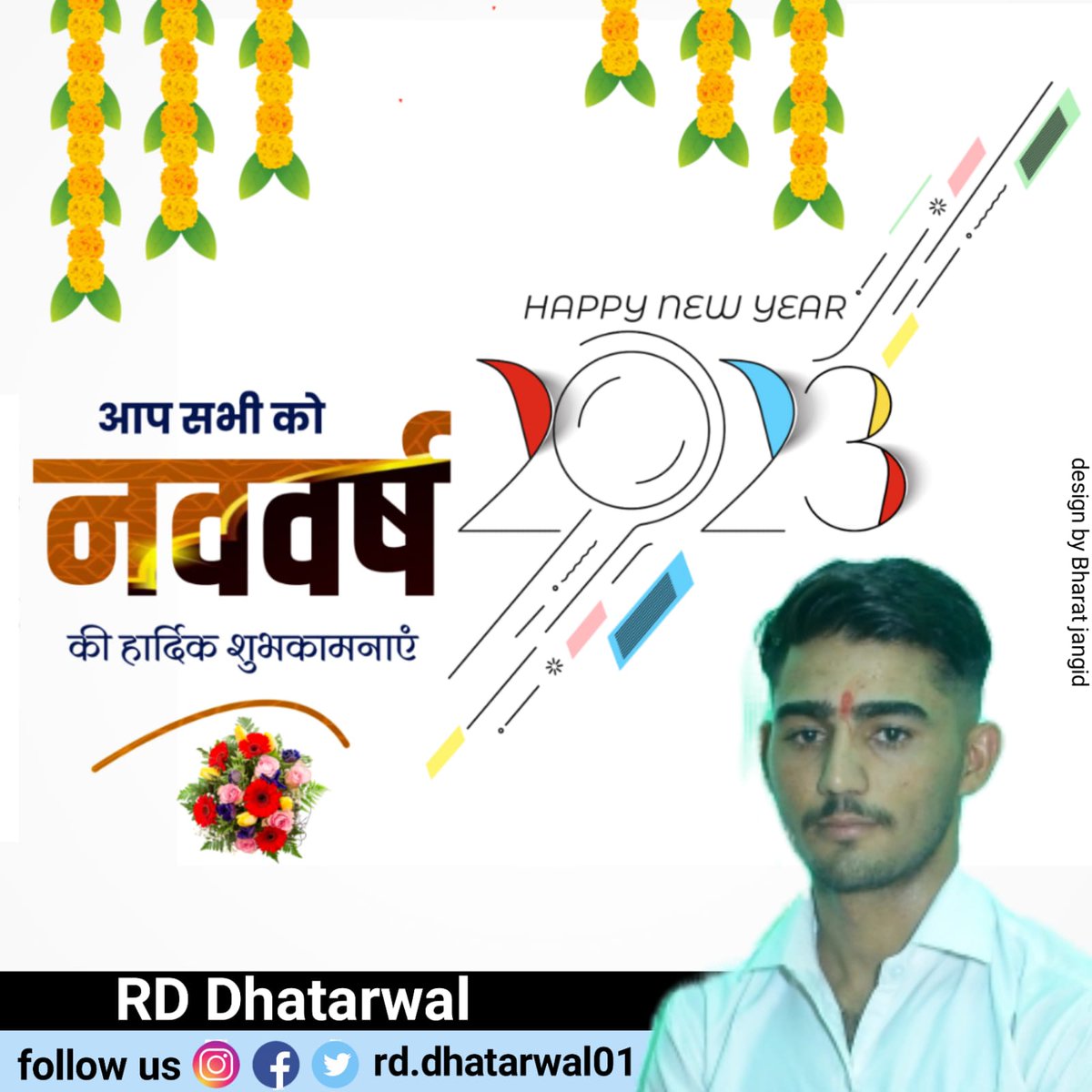 rddhatarwal's tweet photo. Happy new year all of you 🙏🙏 https://t.co/qBIgMQORrT