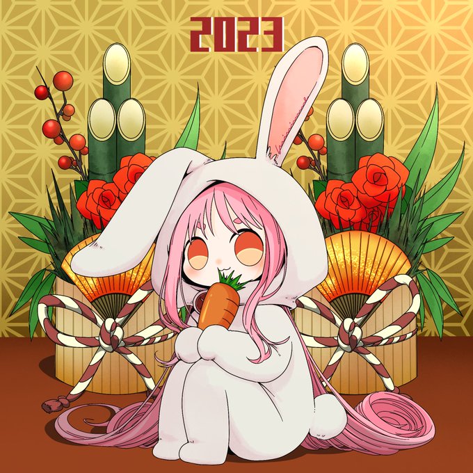 「rabbit costume red eyes」 illustration images(Latest)