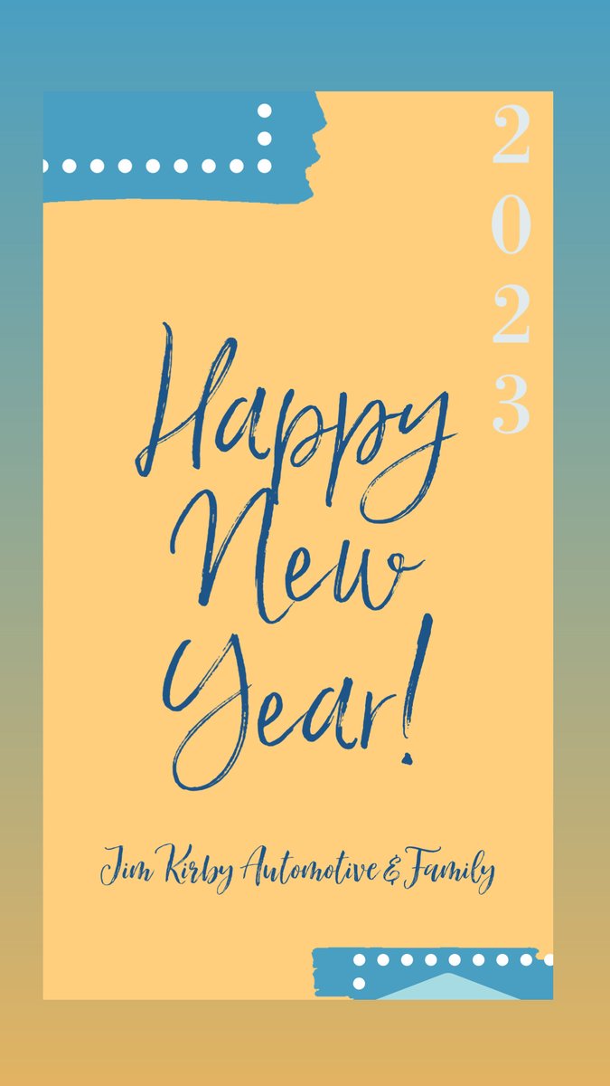 JimKirbyAuto's tweet photo. Happy New Year!!! https://t.co/YekSfQsNGq