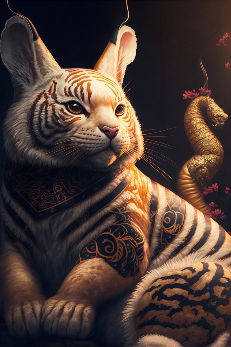 新年快乐! 新的一年祝大家不做温顺的老虎，当只勇猛的兔子！