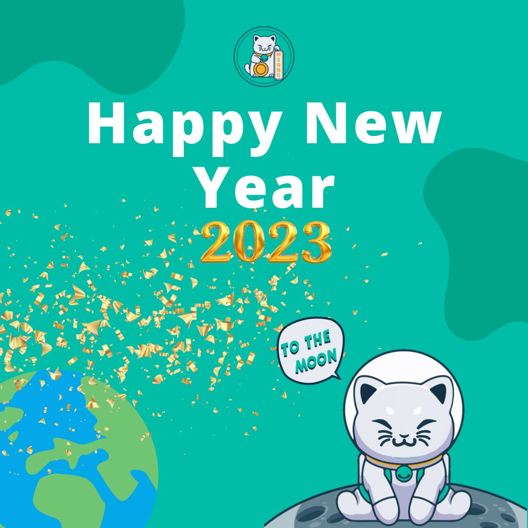 Wishing you a year full of blessings and filled with a new adventure. Happy New Year 2023 Meong fams!😽

#meong #bsc #bsctoken #binance  #p2e #crypto #cryptocurrency #mobilegame #androidgame #meme #cat #altcoin #bitcoin #btc #blockchain